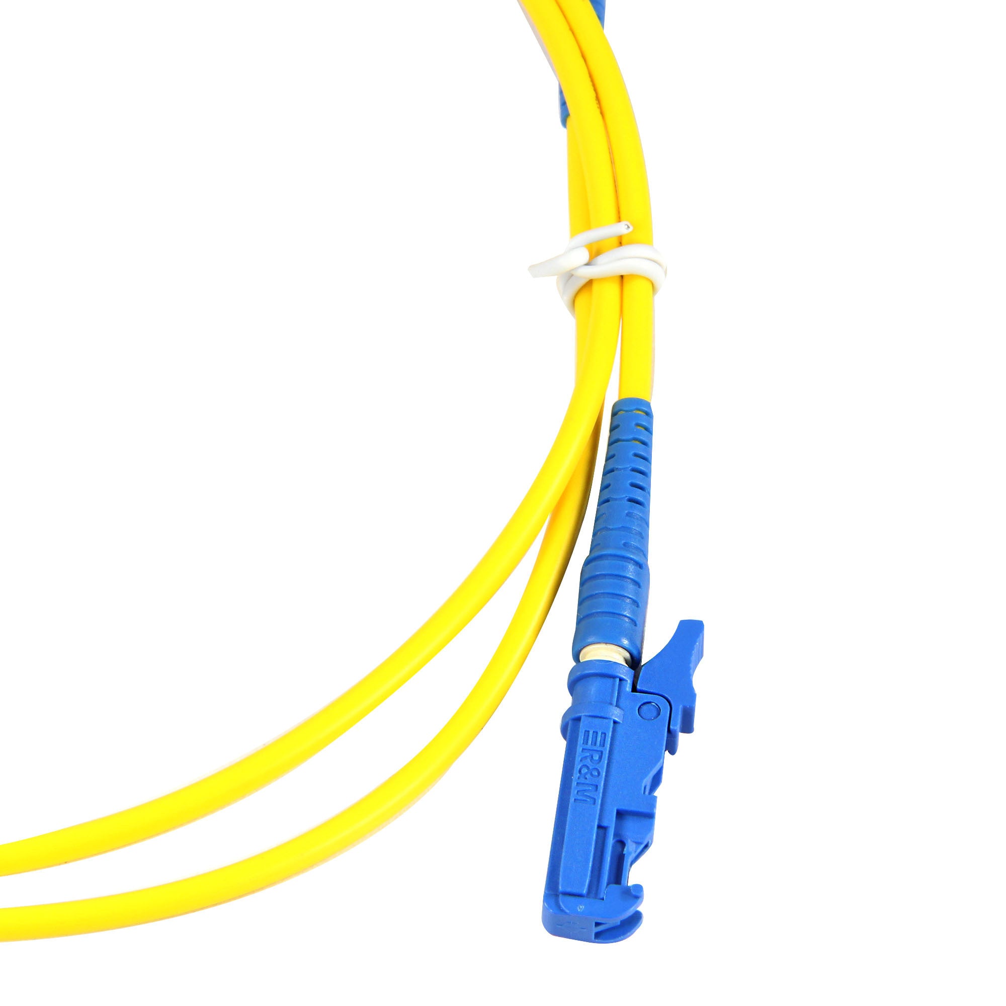 1m Simplex 8.3/125?æm/2.8mm Single Mode E2000/UPC - E2000/UPC Patch Cord - FOSCO (Fiber Optics For Sale Co.) - 2