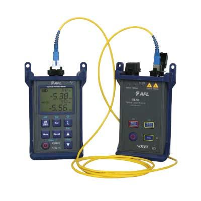 AFL Optical Loss Test Kit Quad SMLP5-5 with FC Adapters