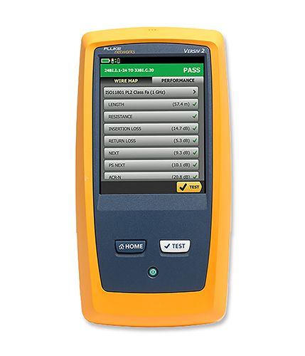 Fluke Networks SP-DSX2-5000-NW 1 GHz Non-Wireless DSX CableAnalyzer