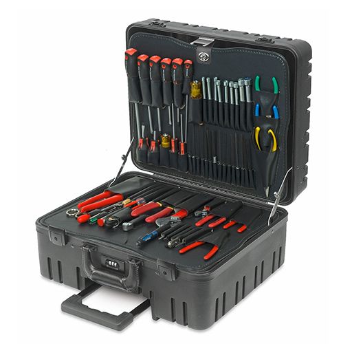 SPC88C Field Engineer Electronics Tool Kit, 8" w/Wheels