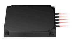 1x4 Single Mode Tree Coupler Module (9/125µm), 1310/1550nm Wavelength, 900µm Fiber