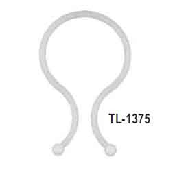 Twist Lock, Natural, 1-7/16" Max - 50/bag - FOSCO (Fiber Optics For Sale Co.) - 2