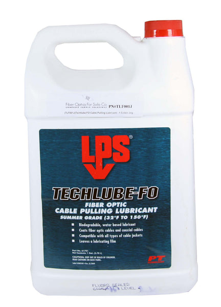 Techlube FO Cable Pulling Lubricant - 1 Gallon Jug ( Ground Shipment Only)