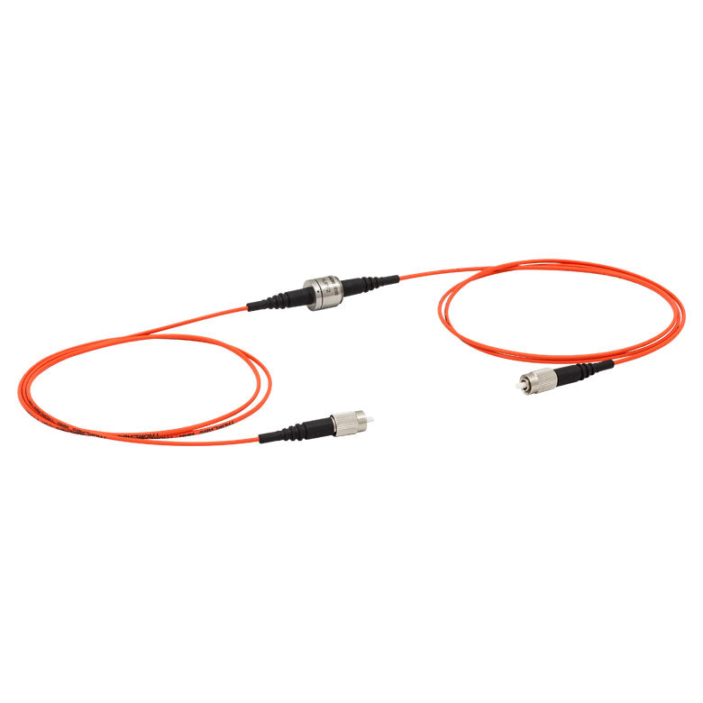 TH-RJPS4 - SMA to SMA, Ø400 µm, 0.39 NA, Rotating Patch Cable, 2 m Long