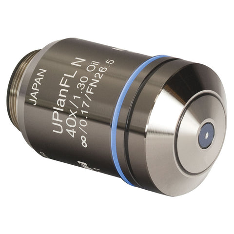 TH-RMS40X-PFO - 40X Olympus Plan Fluorite Oil Immersion Objective, 1.3 NA, 0.2 mm WD