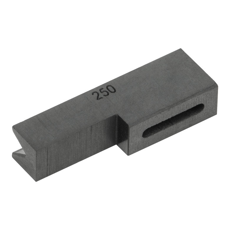 VHG250L - Extended Graphite V-Groove, Ø200 µm - Ø250 µm, 0.594" Length