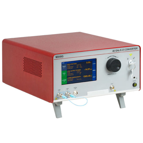 TH-MX40G - Calibrated Electrical-to-Optical Converter, Tunable C-Band Laser, 40 GHz
