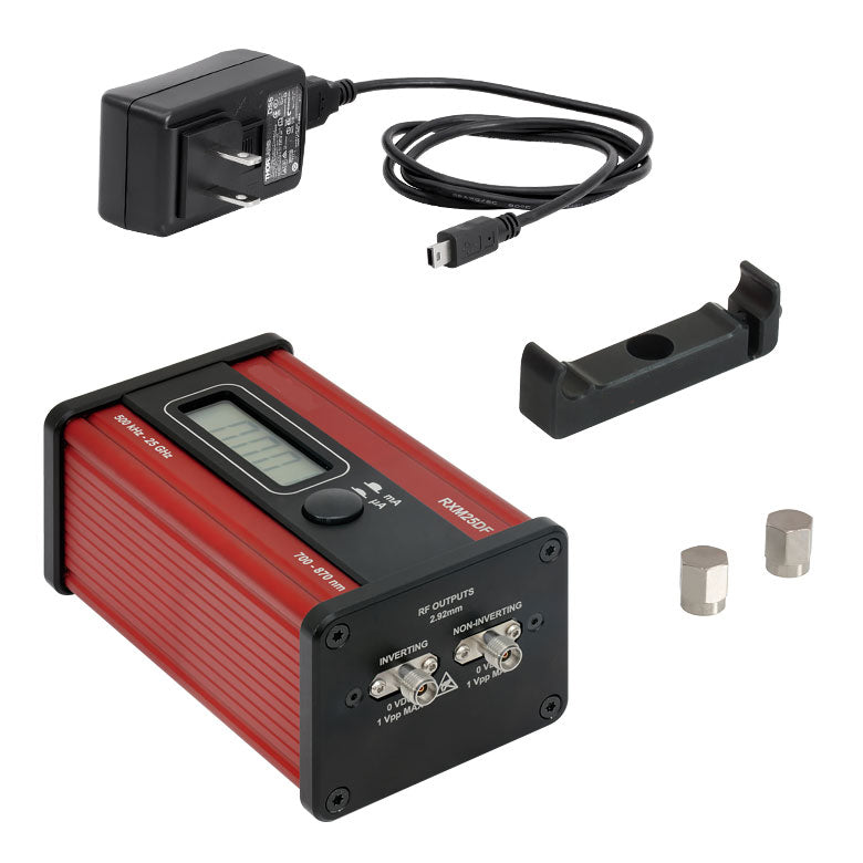 TH-RXM25DF - Multimode Ultrafast Receiver, 700 - 870 nm, 500 kHz - 25 GHz, FC/PC