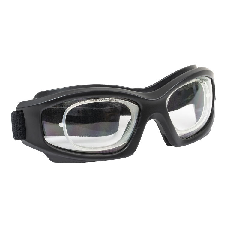 TH-LG6C - Laser Safety Goggles, Clear Lenses, 93% Visible Light Transmission, Modern Goggle Style