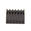 Rigid 6 Position Heat Shrink Fusion Splice Protection Sleeve Holder/Splice Chip - Adhesive Backing