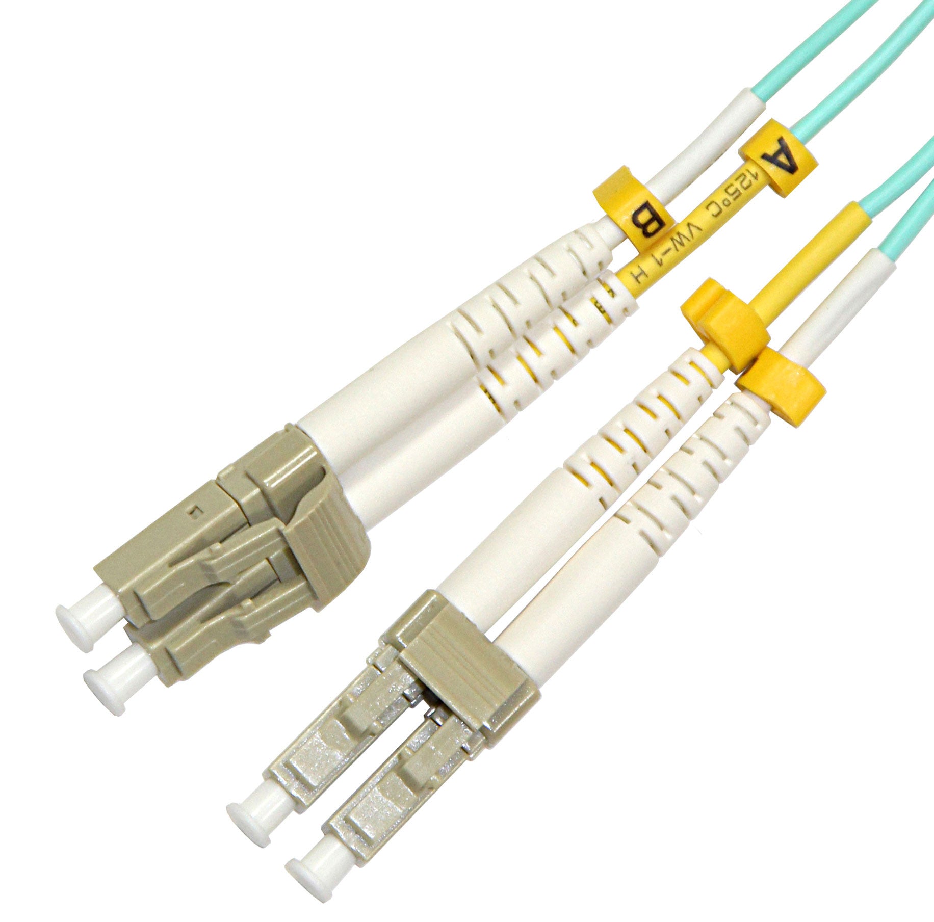 1m LC - LC Duplex 50/125µm/1.6mm 10Gig OM3 Multimode Patch Cable