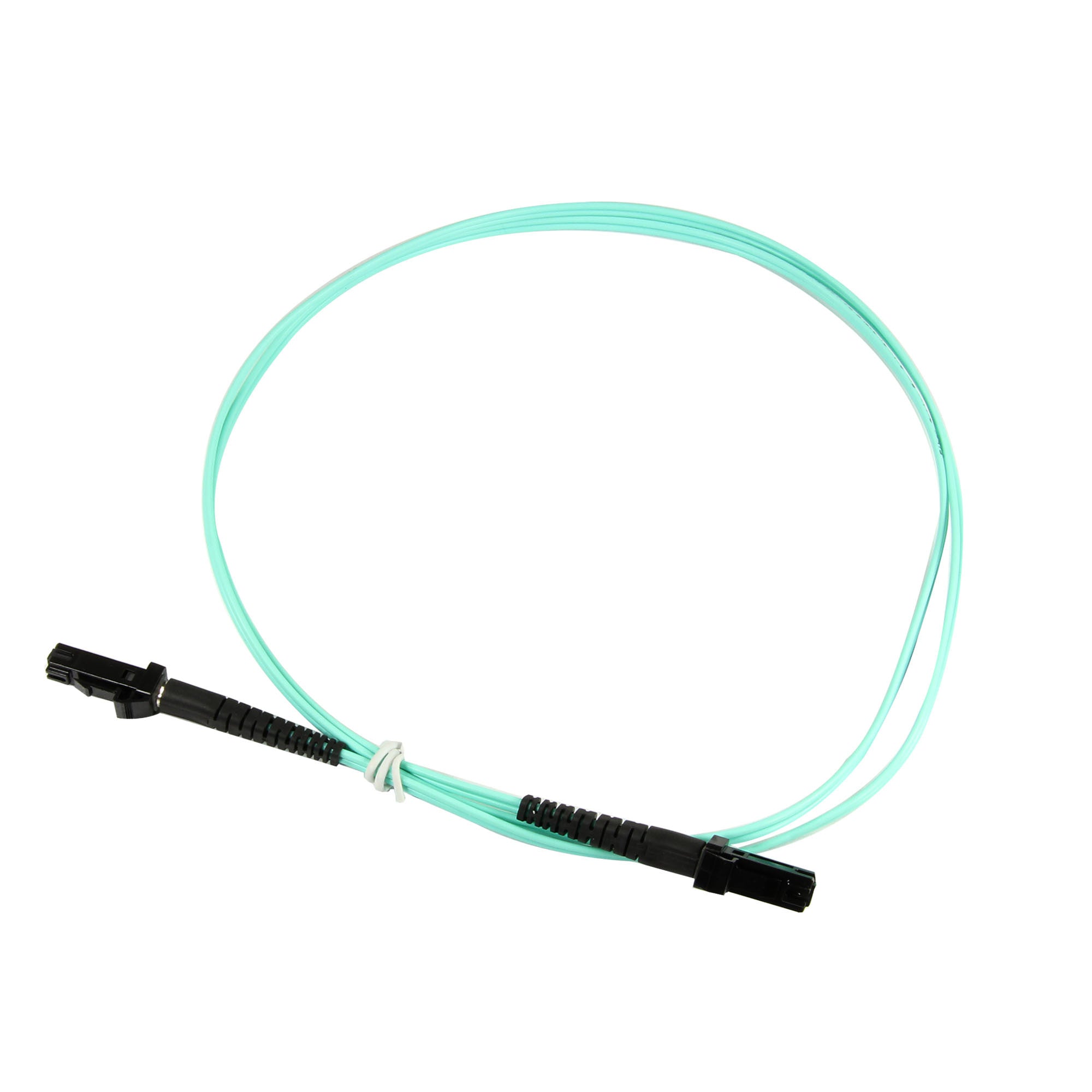 1m 10 Gig MTRJ - MTRJ Duplex 50/125µm/1.6mm OM3 Multimode Patch Cable