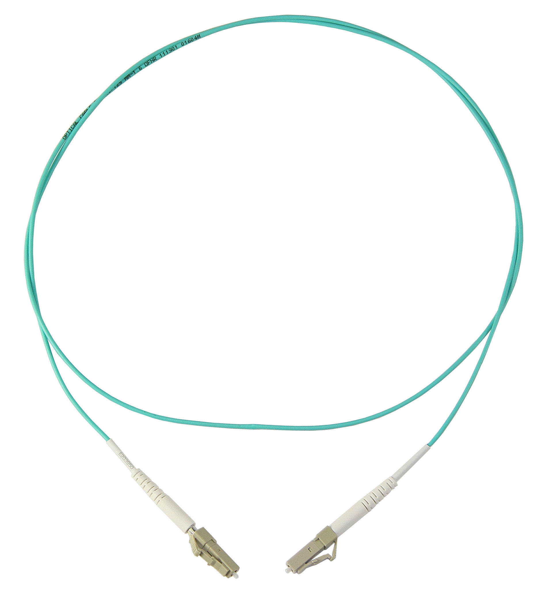 1m LC-LC simplex OM3 10Gig 50/125µm multimode patch cable