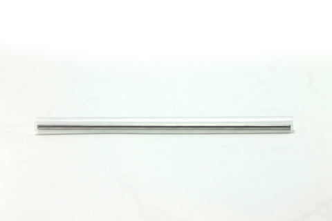 Dia. 3.0mm x 60mm(L) Steel Member Fusion Splice Sleeve - Pack of 50 pcs - Clear Color
