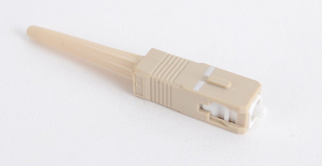 Cheetah SC Multimode 62.5μm OM1 Splice-On Connector 900μm Beige - Blister Pk of 10