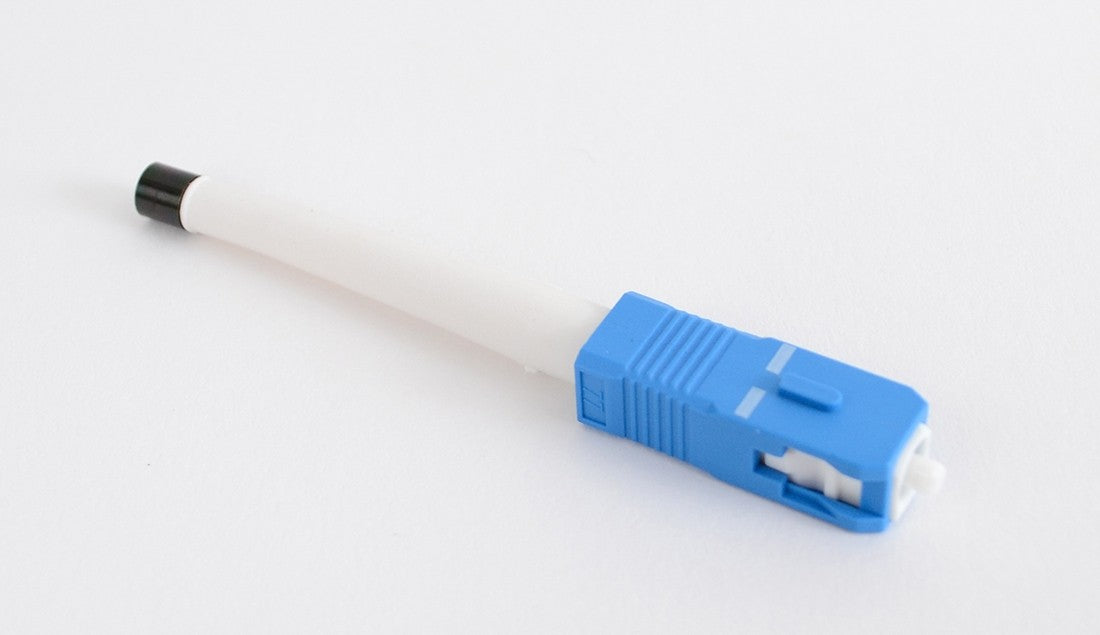 Armordillo SC/UPC Single Mode Splice-On Connector (SOC) 3mm Boot White - Blister Pk of 100