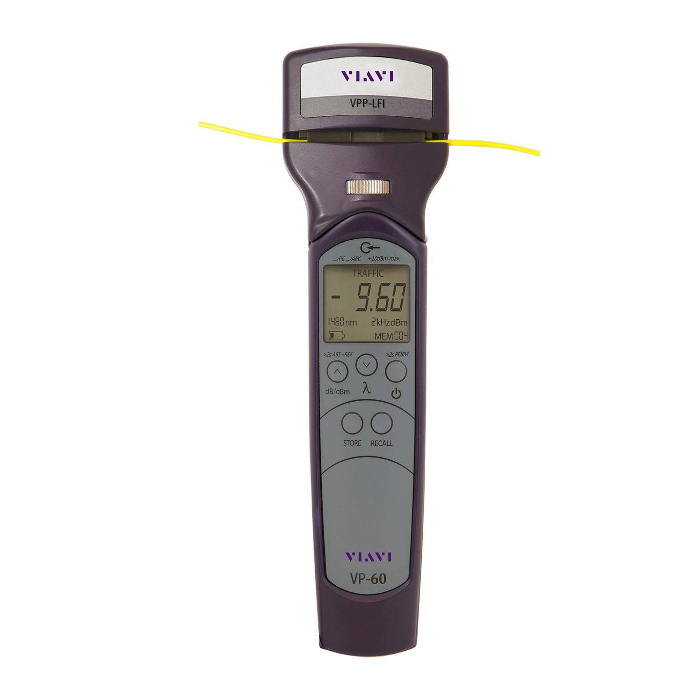 Viavi FI-60 Live Optical Fiber Identifier with 2.5mm and 1.25mm OPM Connector