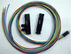 4 Fiber Buffer Tube & Ribbon Fan-out Kit, 25" Tubing, Accepts 250µm