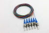 9/125/900µm Singlemode ST/UPC Color Coded Pigtails, 3 Meters (6 pcs/pack)