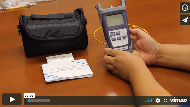 How to use a 1310/1550nm laser light source for fiber cable testing? (video)