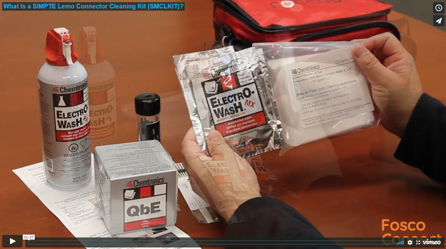 What Is a SMPTE Lemo Connector Cleaning Kit?