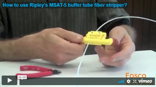 How to use Miller MSAT-5 buffer tube stripper?