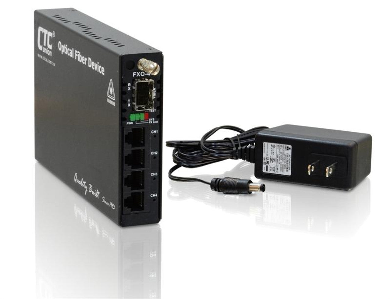 Up to 4T1/E1 capacity Fiber Multiplexers