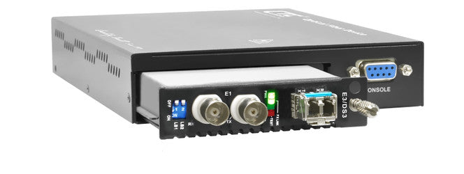 DS3/E3 Over Fiber Media Converters