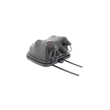 Multilink Subscriber Terminal Fiber Tap Plus (4 Scout Bulkhead Adapters, 1 Flat Drop Feeder Port)