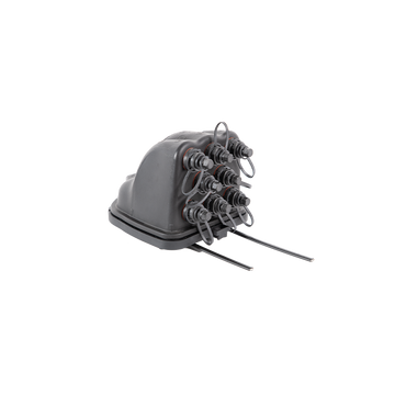 Multilink Fiber Tap Plus Subscriber Terminal, 8 Scout Bulkhead Adapters, 1 Flat Drop Feeder Port