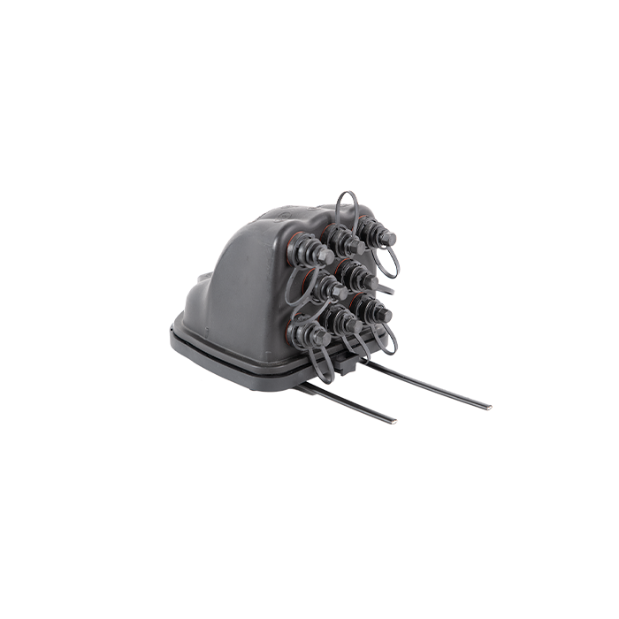 Multilink Fiber Tap Plus Subscriber Terminal, 8 Scout Bulkhead Adapters, 1 Flat Drop Feeder Port
