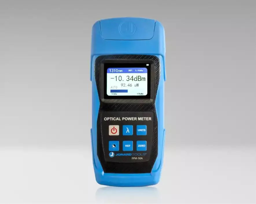 Jonard Tools FPM-50A Fiber Optic Power Meter FC/SC/LC for APC/PC/UPC