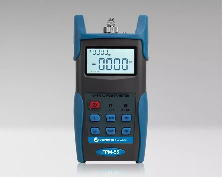 Jonard Tools FPM-55 Fiber Optic Power Meter with Data Storage