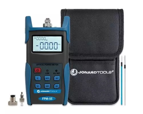 Jonard Tools FPM-55 Fiber Optic Power Meter with Data Storage