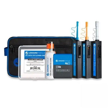 Jonard TK-287 Fiber Optic Connector Cleaning Kit+
