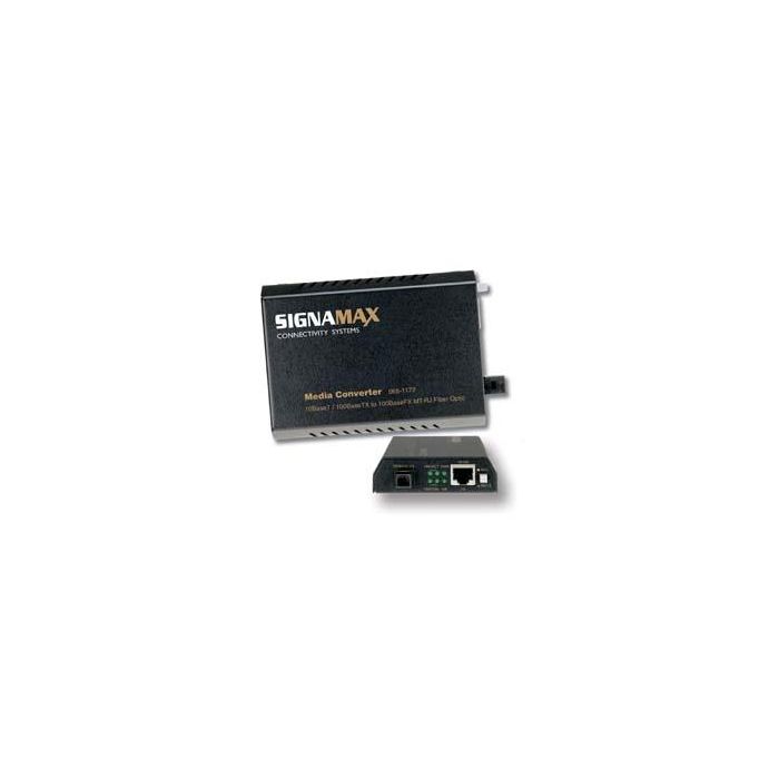 Signamax Media Converter SC Multimode 1000SX 220m(62.5um) 550m(50um) to SC Singlemode 1000 LX