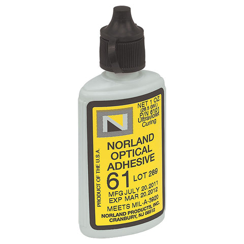 T-NOA61 - MIL-A-3920 Optical Adhesive with Resiliency, 1 oz.