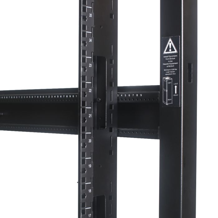 Sharkrack Premium Server Cabinet, 47RU, Steel Construction, Black