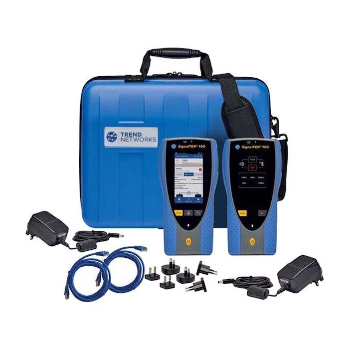 Trend Networks Ethernet Tester SignalTEK 10G FT - With Fiber Testing