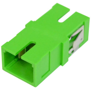 SC/APC Simplex Adapter Green - No Flange
