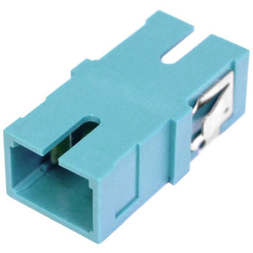SC Simplex Adapter Multimode Aqua - No Flange