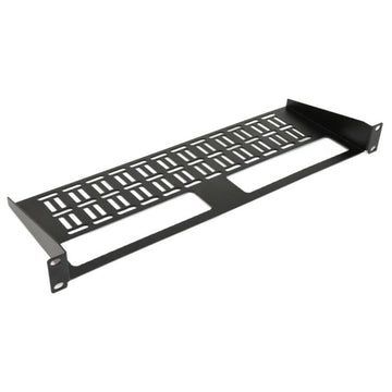 1RU Cable Lacing Shelf, 6" Deep