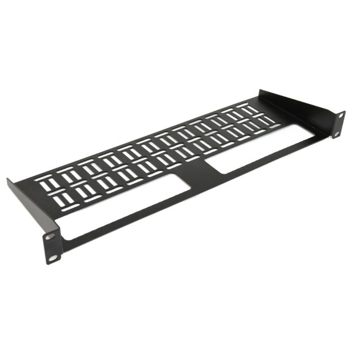 1RU Cable Lacing Shelf, 6" Deep