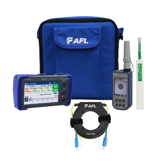 AFL FlexScan TS100-60 PRO Kit 1650 PON Fault Locator