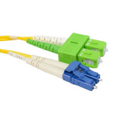 Duplex 1.6mm SM 9/125 Ultra SC/APC-LC/UPC 3 meters