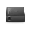 Unmanaged 1x 10/100/1000Base-T to 1x 1000Base-X Multimode SC 850nm 220/550m Gigabit Ethernet Media Converter, American Plug Standard