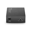 1x 10/100/1000Base-T to 1x 1000Base-X Single Mode SC 1310nm 10km Gigabit Ethernet PoE+ Media Converter, American Plug Standard
