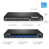 FS-N8550-48B8C, Bare Metal Switch, 48-Port Ethernet Data Center, 48 x 25Gb SFP28, 8 x 100Gb FS-QSFP28 Uplinks, with 2 x 10Gb SFP+ Management Port, Broadcom Trident 3-X7 Chip