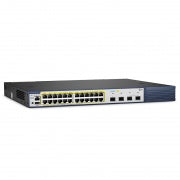 S3410-24TS-P, 24-Port Gigabit Ethernet L2+ PoE+ Switch, 24 x PoE+ Ports @740W, with 2 x 10Gb SFP+ Uplinks and 2 x Combo SFP Ports, PicOS®, Support MLAG, Broadcom Chip