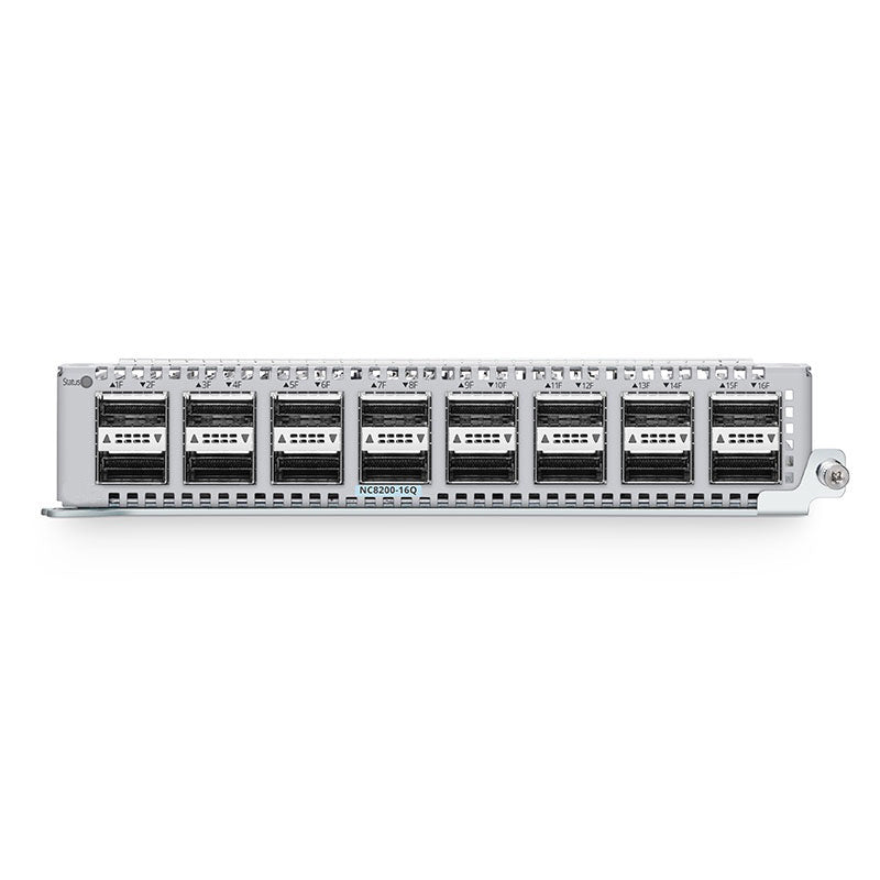 FS-NC8200-16Q, 16-Port 40Gb QSFP+ Line Card for Data Center Chassis Switch NC8200-4TD